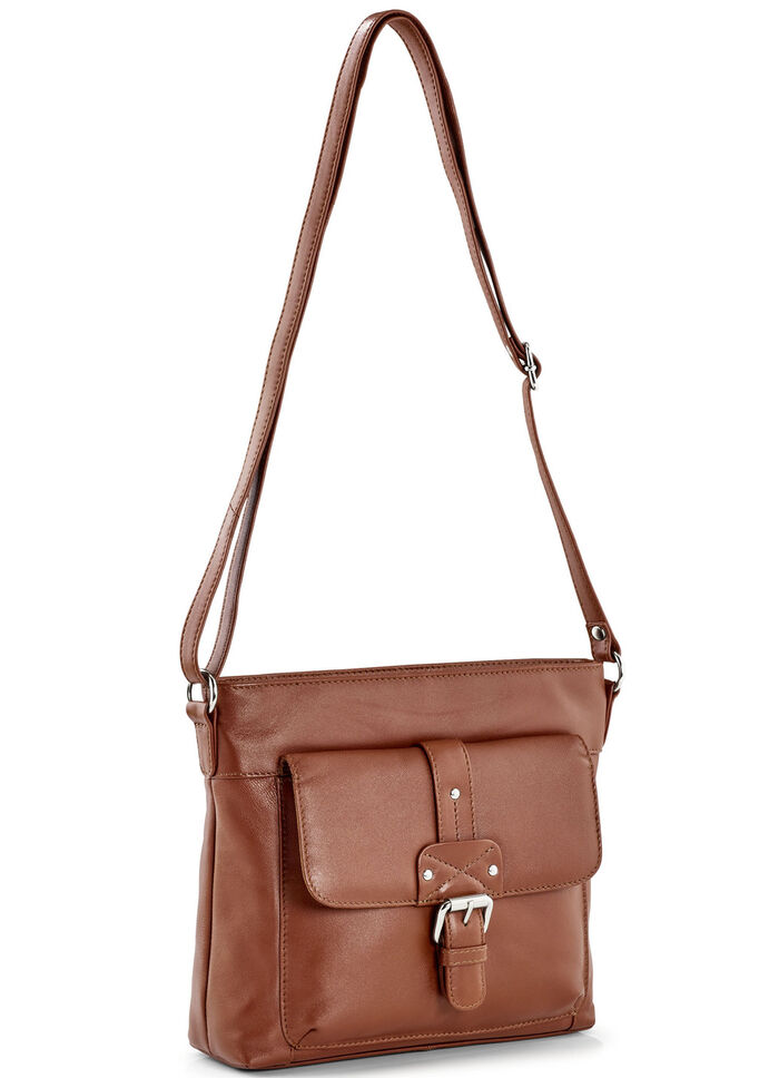 Laurina Tasche aus Nappaleder COGNAC