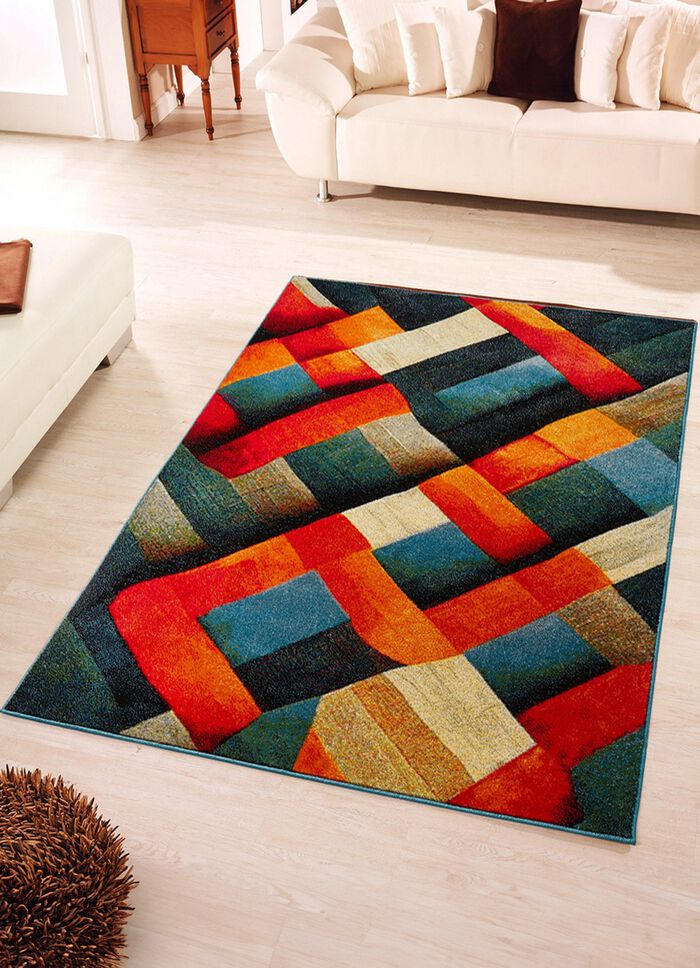 Farbenfrohe Br&uuml;cken und Teppiche MULTICOLOR