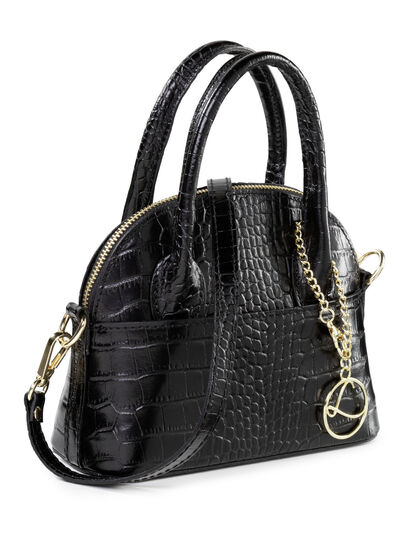 Laurina Mini-Tasche mit Reptilprägung 