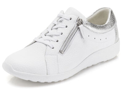 Waldläufer, bequeme Damen-Schnürschuhe, Weite K, mit herausnehmbarem Fußbett 