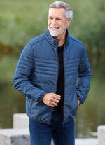 Steppblouson von &bdquo;Gate One&ldquo; MITTELBLAU