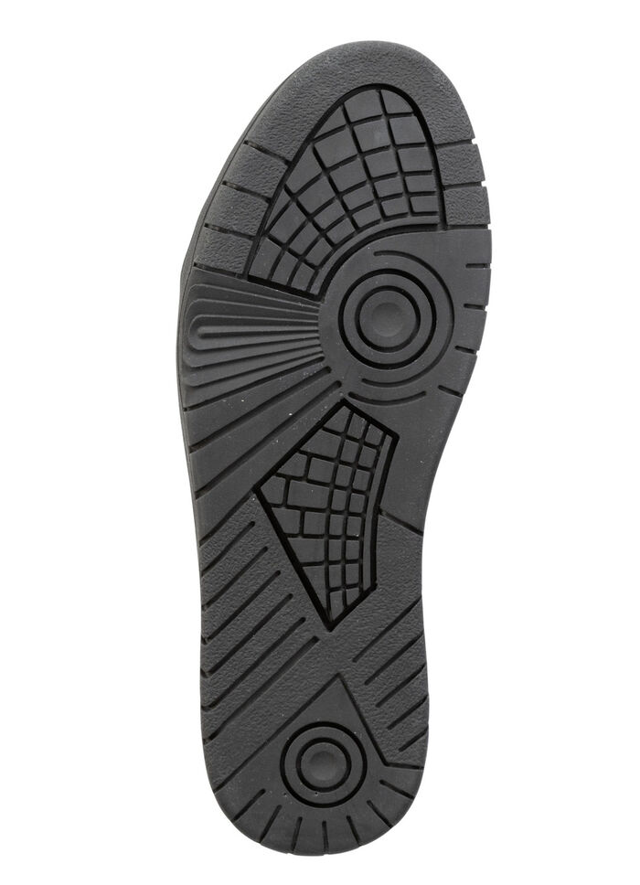 Waldläufer Schnürschuh aus weichem Knautschlackleder RUBINROT-SCHWARZ