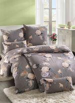 Microfaser Bettw&auml;sche-Garnitur mit Rei&szlig;verschluss 