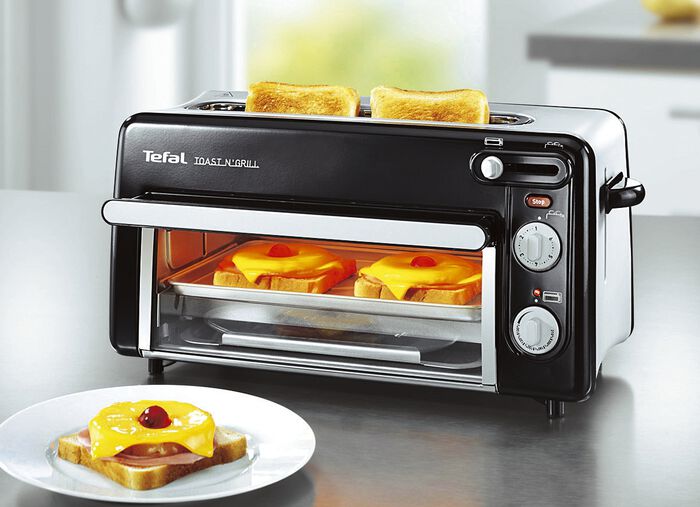 Tefal Toaster und Miniofen in Einem SCHWARZ
