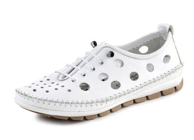 ELENA EDEN, sommerliche Damen-Slipper, Weite G, mit herausnehmbarem Fu&szlig;bett 