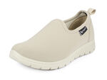 Slipper mit elastischem Einschlupf BEIGE