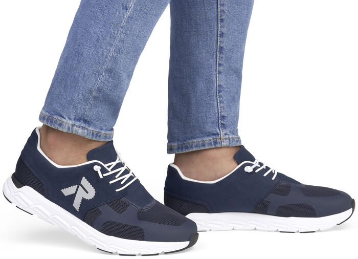 Rieker Sneaker mit elastischer Zierschnürung DUNKELBLAU