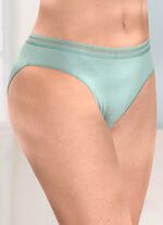 Viererpack Slips mit dekorativem Elastikbund 