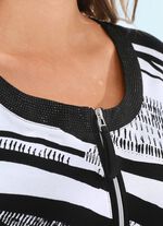 Shirtjacke mit durchgehendem Rei&szlig;verschluss 