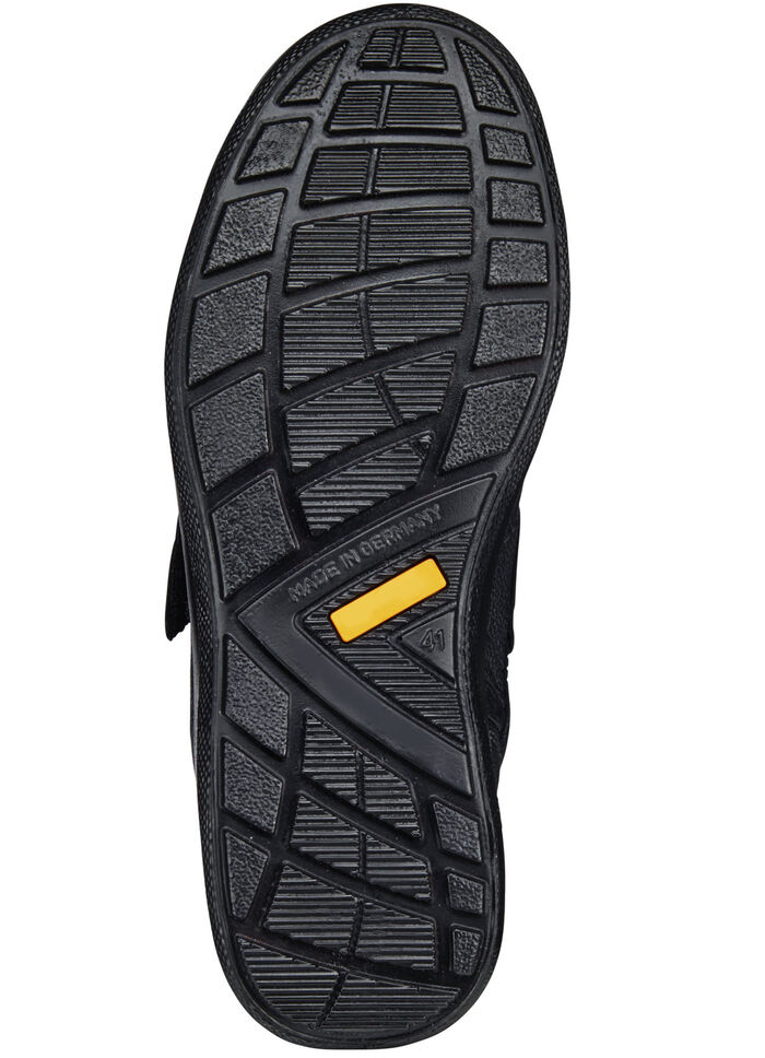 GINO GALANTE, sportliche Herren-Slipper, Weite H, mit herausnehmbarem Fußbett SCHWARZ