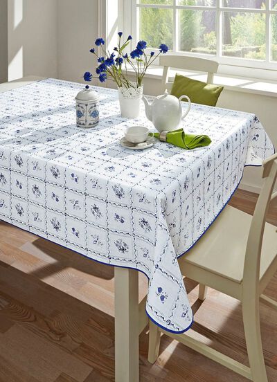 Wachstuch-Tischdecke in pflegeleichter Qualit&auml;t 