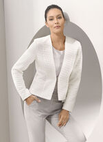Jersey-Blazer mit Hakenverschluss 