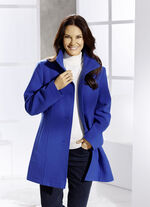Jacke mit Schubtaschen KOBALTBLAU
