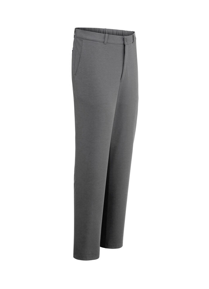 "Klaus Modelle"-Superstretch-Hose in 4 Farben ANTHRAZIT MELIERT