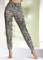 Hose mit Anmial-Print 