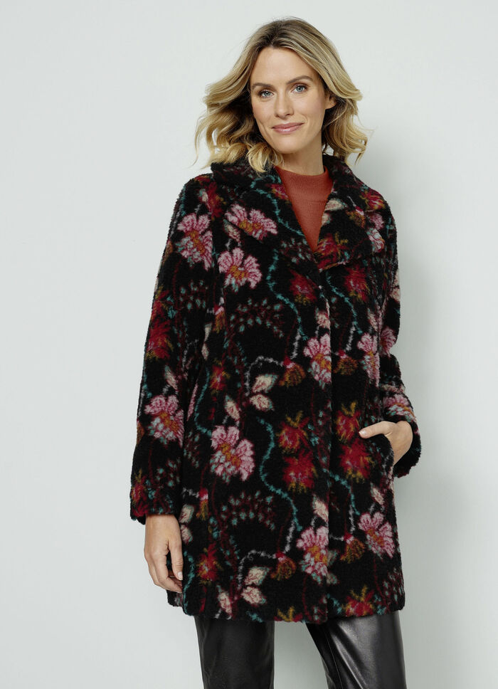 Jacke mit Floralprint 