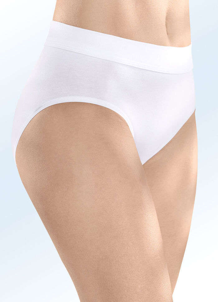 Speidel Dreierpack Slips mit BIO-Baumwolle WEISS