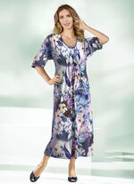 Kaftan mit farbbrillantem Druck 