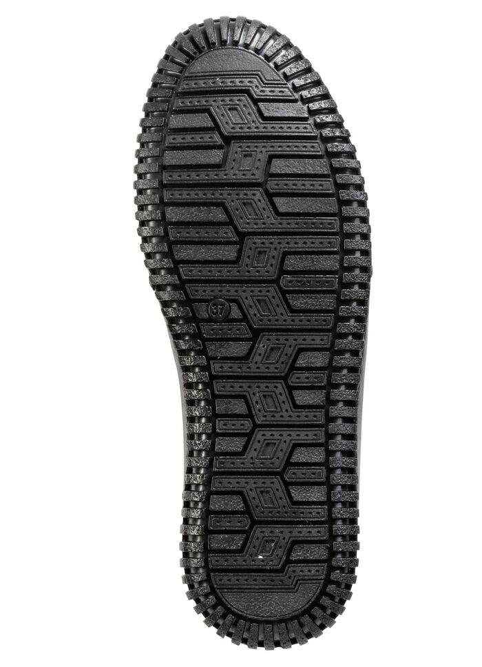Gemini Slipper aus schattiertem Rind-Nappaleder BURGUND-SCHWARZ