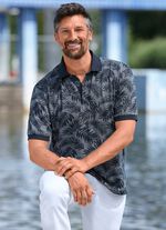 Poloshirt mit Knopfleiste 