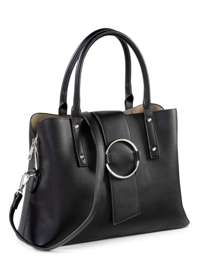 Collezione Alessandro Tasche mit Metallschmuck SCHWARZ