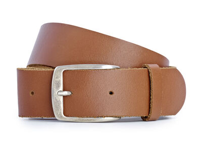 Herren-Gürtel, aus Leder, 4 cm breit 