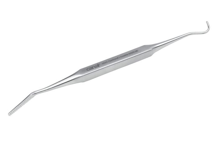 Eckenfeile von Canal aus rostfreiem Edelstahl 