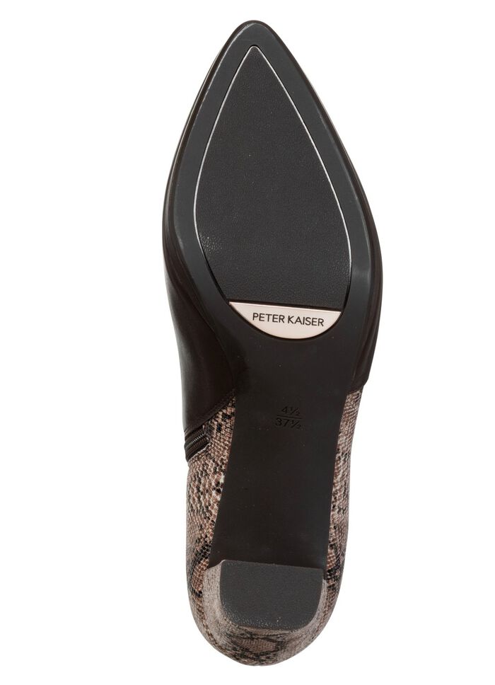 Peter Kaiser, trendige Damen-Stiefeletten, mit Rei&szlig;verschluss TAUPE-MOKKA