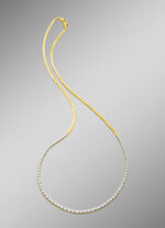 Edle Halskette mit Brillanten 