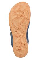 Gemini Sandale aus schattiertem Nappaleder mit Pr&auml;gung 