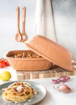 R&ouml;mertopf mit Kochbuch 