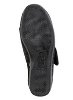 Laurina Klettschuh mit zart funkelnder Glitzer-Prägung SCHWARZ