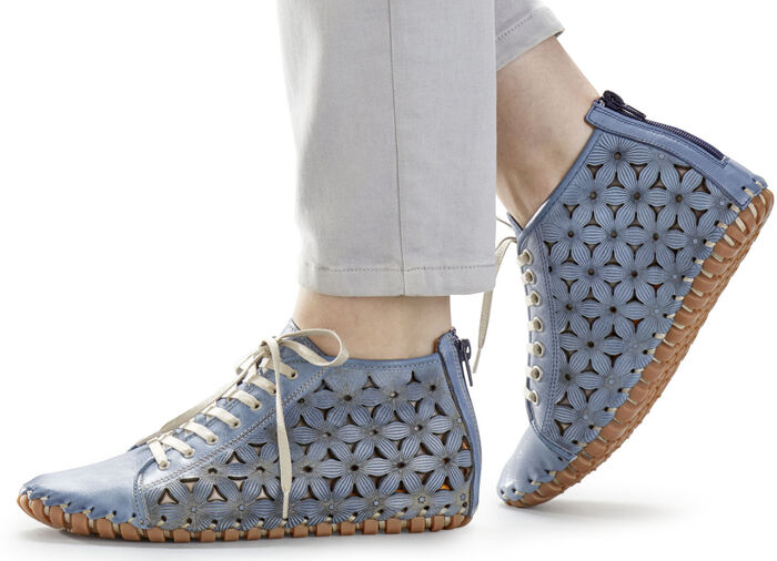 Gemini Bootie mit praktischem Fersen-Reißverschluss JEANS