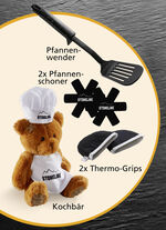 STONELINE® Kochtopf-Set, 15-teilig ANTHRAZIT