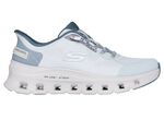 SKECHERS, sportliche Damen-Sneaker, mit Slip-Ins Fersenplatte 