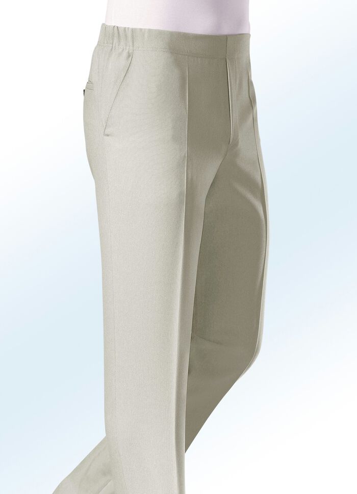 &bdquo;Klaus Modelle&ldquo;-Schlupfhose mit Zierblende in 4 Farben 