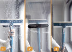 Fensterreinigungssystem von Livington WEISS-BLAU