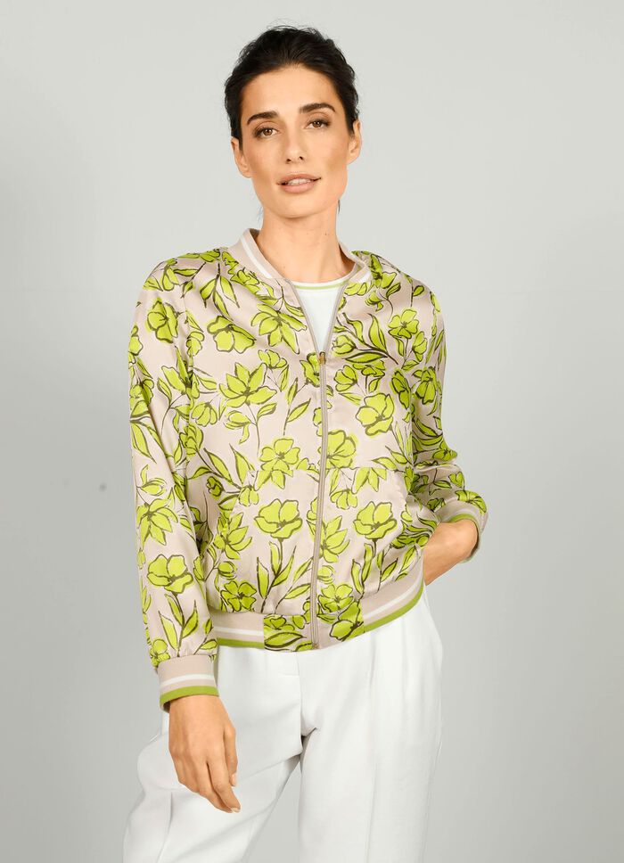 Blouson mit herrlichem Floraldessin 