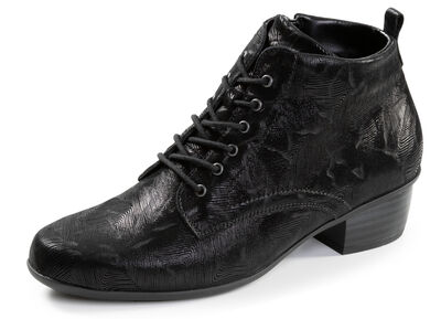 Waldläufer, bequeme Damen-Stiefeletten, Winterschuhe, Weite H, mit herausnehmbarem Fußbett 