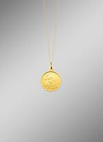 Eleganter Madonna-Anh&auml;nger aus Gold 585/- fein 