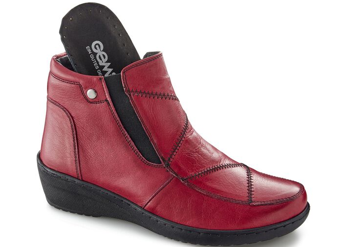 Gemini, bequeme Damen-Boots, Weite H, mit herausnehmbarem Fu&szlig;bett 