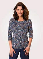 Shirt mit 3/4-langen Ärmeln 