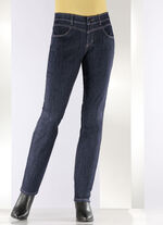 Magic-Jeans mit figurformendem Jeanssattel DUNKELBLAU