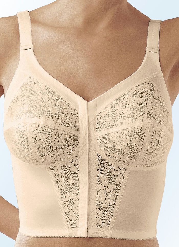 Susa BH in langer Form, mit Vorderverschluss HAUT