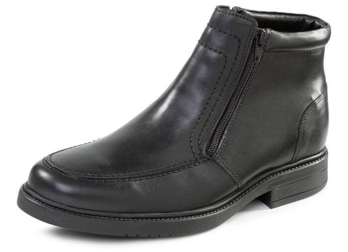 GINO GALANTE, gef&uuml;tterte Herren-Stiefeletten, Winterschuhe, mit Lammfell 