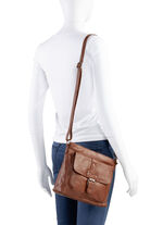 Laurina Tasche aus Nappaleder COGNAC
