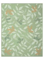 Schlafdecke mit Veloursbandeinfassung 