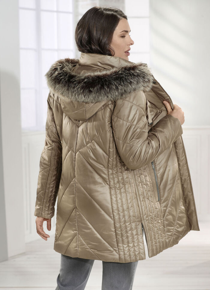 Jacke in 2 Farben GOLDBEIGE