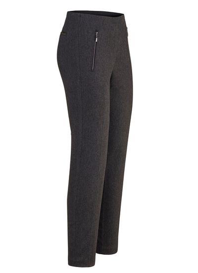Hose mit Rei&szlig;verschluss-Taschen 