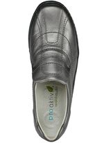 Waldl&auml;ufer, bequeme Damen-Slipper, Weite H, mit herausnehmbarem Fu&szlig;bett 